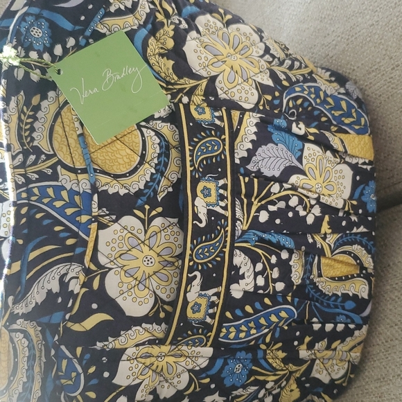 Vera Bradley Elephant Ellie Blue Tote bag Retired spring 2012 NWT - Picture 3 of 10